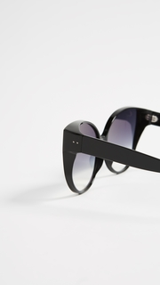 Linda Farrow Luxe Oversized Cat Eye Sunglasses
