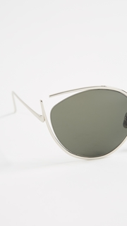 Linda Farrow Luxe Cat Eye Sunglasses