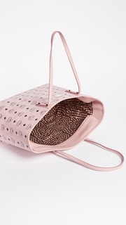 MCM Anya Zip Top Shopper Tote