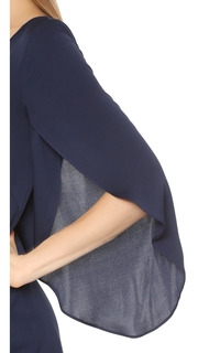 Milly V Neck Butterfly Dress