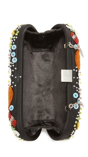 Santi Beaded Box Clutch