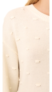 TSE Cashmere x Claudia Schiffer Long Sleeve Pullover
