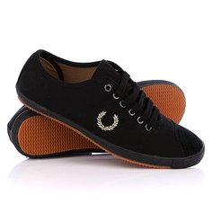Кеды кроссовки Fred Perry Table Tennis Canvas Black