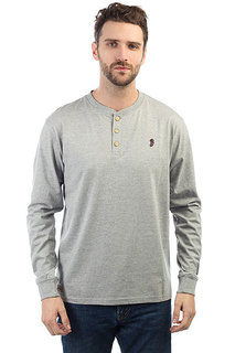 Лонгслив Запорожец Henley Grey Melange