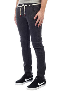 Джинсы узкие Skills Slim Flex Black