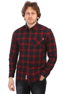 Рубашка в клетку Carhartt WIP Norton Shirt Navy/Alabama