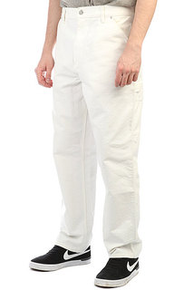 Джинсы прямые Carhartt WIP Single Knee Pant Snow Rinsed