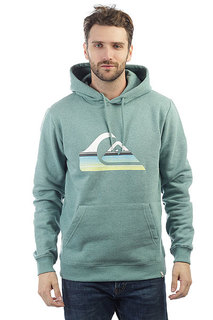 Толстовка кенгуру Quiksilver Big Logo Hood Trellis Heather