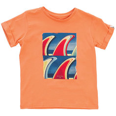 Футболка детская Quiksilver Fin Fanatic Boy Cadmium Orange