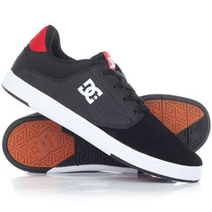 Кеды кроссовки DC Plaza Tc Black/Athletic Red