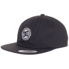 Бейсболка с прямым козырьком DC Core Twill Cap Black