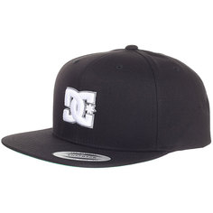 Бейсболка с прямым козырьком DC Snappy Black