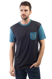 Футболка Quiksilver Baysicpocket Dark Grey Heather