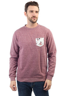 Толстовка классическая Quiksilver Buckmann Vineyard Wine Heathe