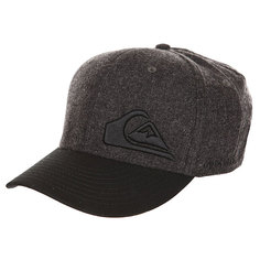 Бейсболка классическая детская Quiksilver Final Dark Grey Heather