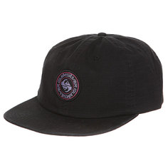 Бейсболка с прямым козырьком Quiksilver Close Caller Black
