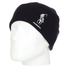 Шапка Foundation Polo Reaper Beanie Black