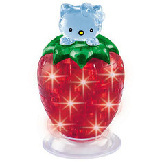 Кристаллический пазл 3D Клубника, CreativeStudio Educational Line