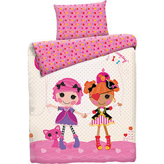 Постельное белье детское Lalaloopsy Classic 1,5-спальный (наволочка 50*70 см) Mona Liza