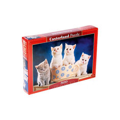 Пазл Castorland "4 котенка" 500 деталей
