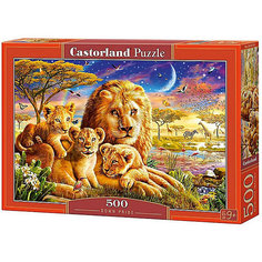 Пазл Castorland "Семья львов" 500 деталей
