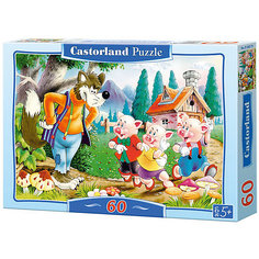 Пазл Castorland "Три поросенка" 60 деталей MIDI
