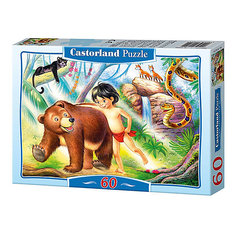 Пазл Castorland "Маугли " 60 деталей MIDI