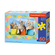 Пазл Castorland "Три котенка" 60 деталей MIDI