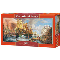 Пазл Castorland "Битва на море" 600 деталей
