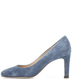 Синие туфли из натуральной замши Högl