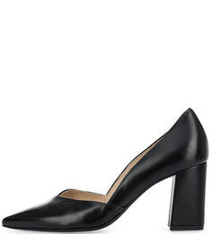 Кожаные туфли черного цвета Högl