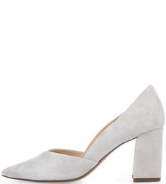 Замшевые туфли серого цвета Högl