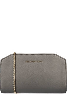 Клатч с дополнительной плечевой цепочкой Trussardi Jeans
