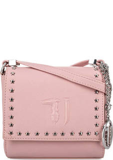 Маленькая сумка с металлическим декором Trussardi Jeans
