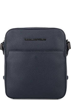 Маленькая сумка с широким текстильным ремнем Trussardi Jeans