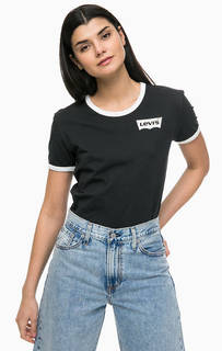 Хлопковая футболка с короткими рукавами Levis®