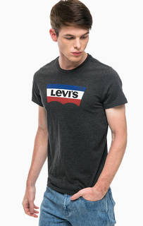 Хлопковая футболка с короткими рукавами Levis®