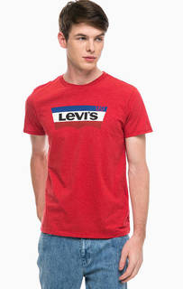 Хлопковая футболка с короткими рукавами Levis®