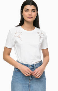 Белая футболка с кружевной вставкой Red Tab Levis®