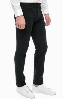 Зауженные черные брюки из хлопка Dockers