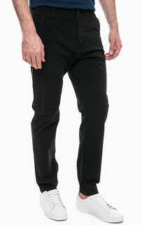 Черные хлопковые брюки джоггеры Dockers