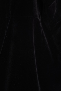 Черное бархатное платье Maison Bohemique