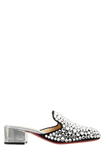 Мюли с кристаллами Eltonetta 35 Christian Louboutin