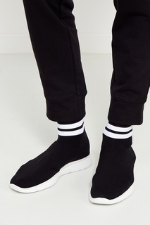 Черные текстильные кроссовки Joshua Sanders