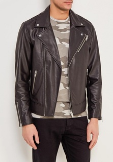 Куртка кожаная Selected Homme