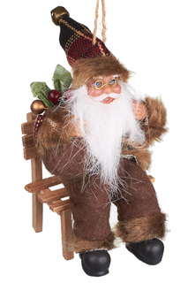 Декор "Санта на стуле" DUE ESSE CHRISTMAS