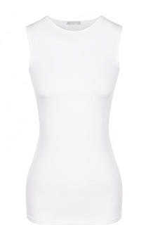 Однотонный топ из вискозы Hanro