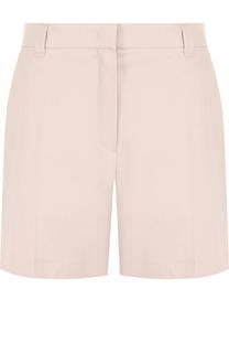 Однотонные хлопковые мини-шорты Escada Sport