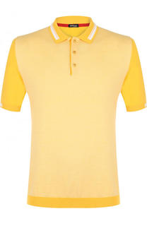 Хлопковое поло с короткими рукавами Kiton