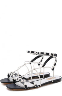 Кожаные сандалии Free Rockstud с ремешками Valentino